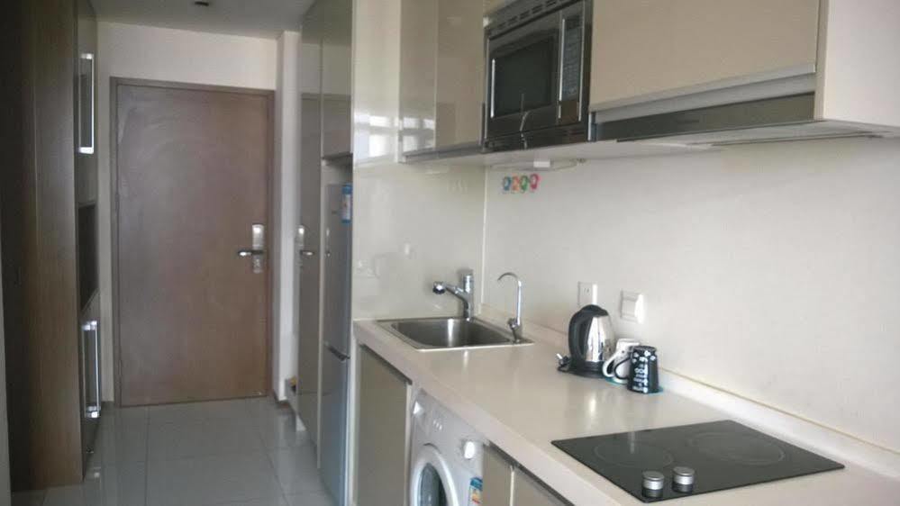 Tianjin Jinta Bangke Hotel Apartment Eksteriør bilde